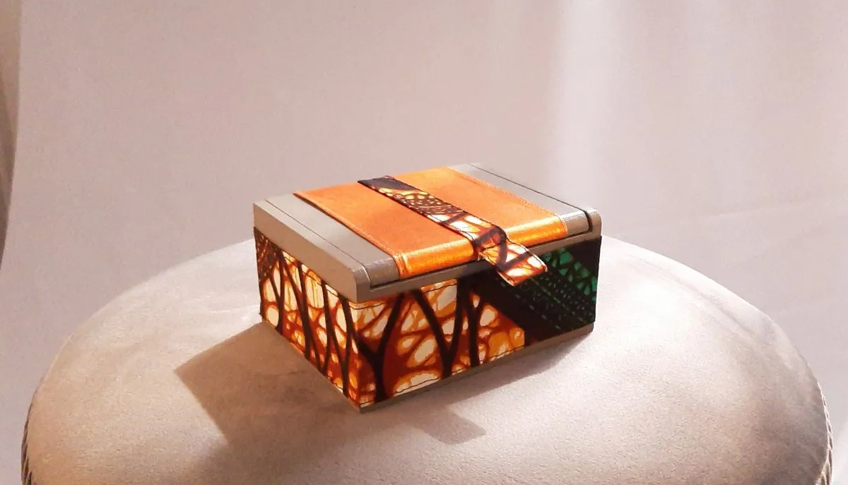 Boite africaine, à bijoux,  alliance,  cadeau