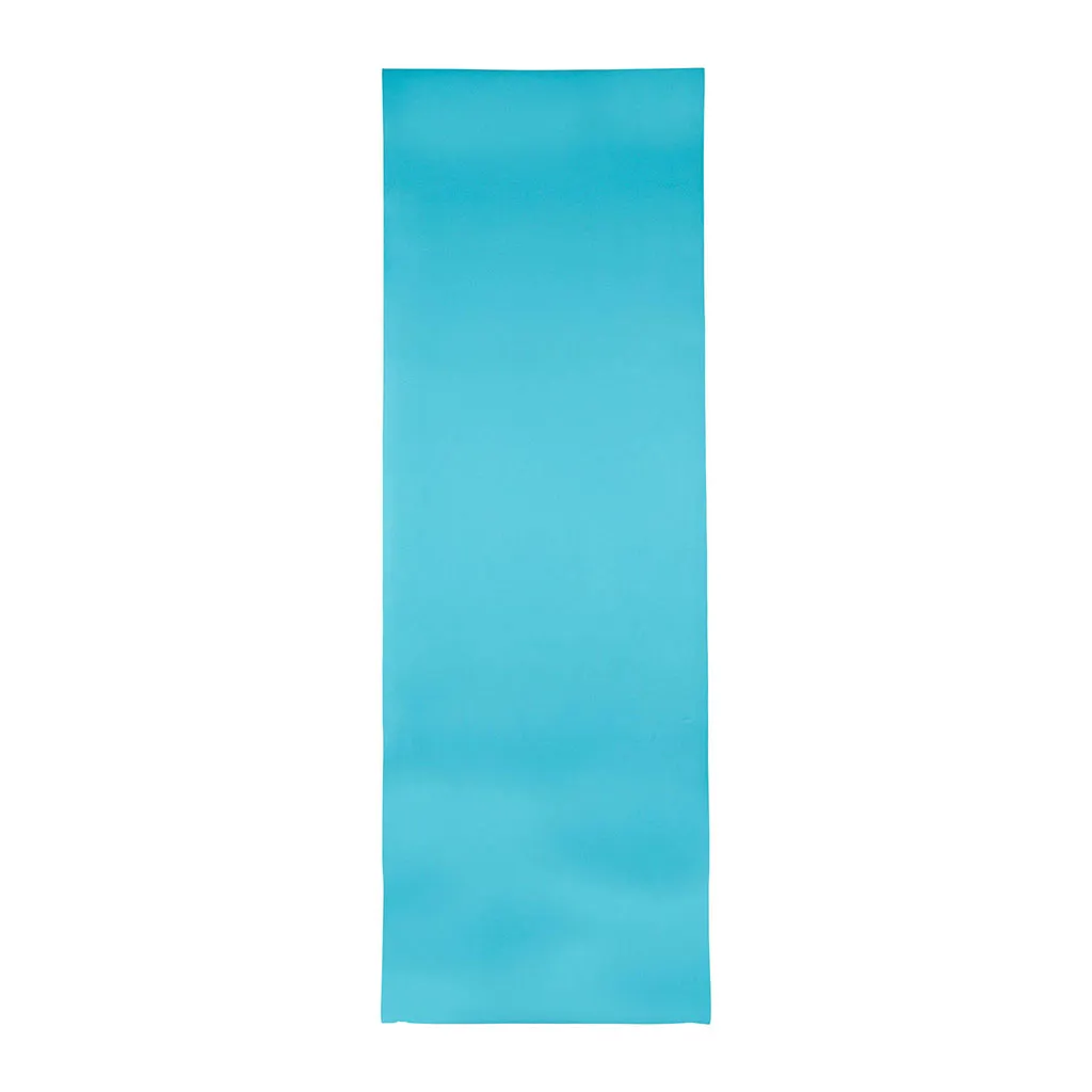 Tapis de yoga antidérapant bleu 180x60cm 
